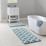 Reversible High Pile Tufted Microfiber Bath Rug B03598726