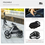 ZUN Dog Stroller /small animal cage/Pet cages （Prohibited by WalMart） 01247172