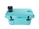 25QT Portable Cooler, Insulated Hard Cooler with Bottle Opener, Cup Holder, Forming Ruler, 5-7 Day 90262979