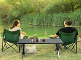 Folding Camping Table Portable Picnic Table, Lightweight Roll up Side Table Outdoor Camp Table for 54346815