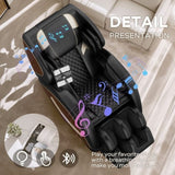 Massage Chair Recliner with Zero Gravity with Full Body Air Pressure W1875P224680