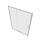 56-60" W x 71" H Piovt Swing Glass Shower Door,Pivot Frame Sliding Shower Door with 1/4" Clear W2122P199049