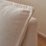 Modern Upholstered Chair Leisure Sofa Lounge Chair Removable Pillow - Armless Accent Chair for W1765P189711