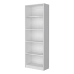 ZUN Sutton 4 Shelves Bookcase with Modern Storage Shelves B128P176165