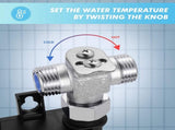 Automatic Sensor Touchless Sink Faucet with Deck Plate, Chrome Vanity Faucets, Hands Free DSAT620CH