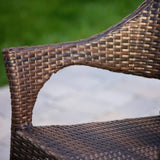 Outdoor Resin Chair, 52637.00MBRN KD MP4 N769P245633B
