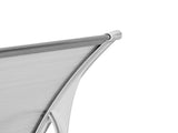 HT-100 x 80 Household Application Door & Window Rain Cover Eaves Transparent 95866247