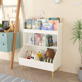 Toy Storage Organizer, Kids Bookshelf and Toy Storage with Legs, Multifunctional Storage Organizer, W808P200978