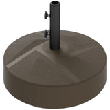 Brown Heavy Duty Outdoor Umbrella Stand Base with Stand 74817963