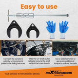 Inner CV Axle Removal Tool With Slide Hammer and CV Joint Puller Universal Set 87391372