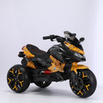 ZUN Kids Motorcycle Ride-On Motorcycle 3-Wheels Battery Powered Motorbike Rechargeable 12 V kids ride on W1760P252056