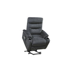 ZUN Electric Power Lift Recliner Chair with Massage and Heat for Elderly, 3 Positions, 2 Side Pockets, 08792062