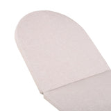 Outdoor Chaise Lounge Cushion - Waterproof Patio Cushion for Lawn Pool Beach - Beige Color N770P298696B