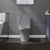 1.1/1.60 GPF Dual-Flush One Piece Toilet, Button on Tank top S-trap, Water-Saving Elongated Comfort W3192P277903