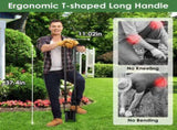 Multifunctional Bulb Planter Tool, Long Handle 5-in-1 Digger Weeder Soil Remover for Home 82423403