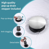 Bathroom Faucet 2-Handle Brushed Nickel with Aerator, Swan Style 4-inch Centerset Vanity Sink with T3177P277547