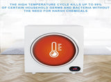GYJ40-88C1-E Compact Portable Household Clothes Dryer 2.6CUFT Drum Dryer with LED Display -White 84303647