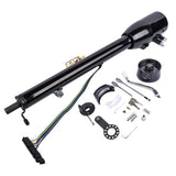 28" Black Stainless GM Tilt Steering Column with Key & Adapter R91004BK-28" 94902148