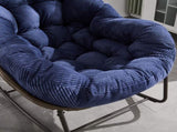 Outdoor Rattan Rocking Chair,Padded Cushion Rocker Recliner Chair Outdoor for Front Porch, Living 93160695