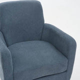 360 degree rotating sofa armchair cotton linen skin friendly fabric Ergonomic design Living room W2113P235640