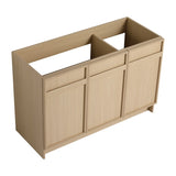 48" Freestanding Bathroom Vanity & 3 Soft-Close Cabinet Doors-BVC11148DOK -Excluding W999P239163