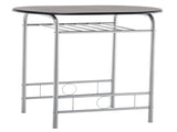 PVC Breakfast Table Black 41781269