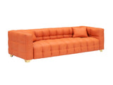 80 inches long, 21.7 inches deep, American body structure, technology fabric sofa, 3 seats W3356P341722