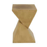 GEOMETRIC MGO SIDE TABLE,LIGHT NATURE COLOR N770P262073N