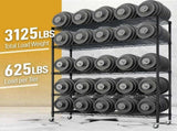 Heavy Duty Shelves 59.06" W Wire Shelving Unit with Wheels 3125LBS NSF Metal Shelves for 91765817