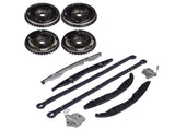 Timing Chain Kit w/ Tensioner Guide & Phaser Replacement for Ford F-150 Edge Fusion, Lincoln 05281063