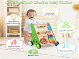 Multifunctional Wooden Baby Walker - 7 Activity Center , 3 Years 51326210