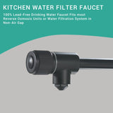 ZUN Purifier Kitchen Faucet Drinking Water Faucet, Pull Down Water Filter Kitchen Sink Faucets W1932P148119