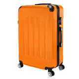 3-in-1 Portable ABS Trolley Case 20" / 24" / 28" Orange 11609967