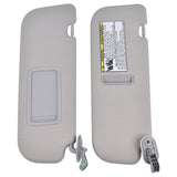 Pair Sun Visor Left and Right Gray Fit for Hyundai Elantra MD 2011-2015 852103X000TX 852203X000 22099603