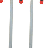 4Pcs Heavy Duty F Clamps Woodworking Bar Clips Quick Slide DIY Hand Tool Kit 80*600mm 81114817