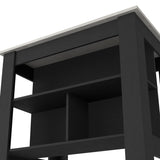 Brooklyn Kitchen Island, Three Concealed Shelves B128P148877