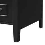 ZUN 30" Bathroom Vanity with Sink, Bathroom Vanity Cabinet with Two Drawers and Door, Adjustable Shelf, N725P170599B