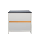 2 Drawer Farmhouse File Cabinet,Filing Cabinet with Lock for Home Office W331P272379