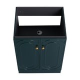 24" Freestanding Bathroom Vanity & 2 Soft-Close Cabinet Doors -Excluding Sink W999P241071