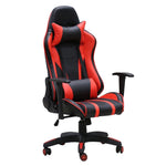 ZUN Modern Ergonomic Office Gaming Chair w/ Adjustable Height, 360-Degree Swivel, Faux Leather Computer B011P206730