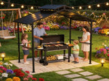 Grill Gazebo Wooden BBQ Grill Gazebo 57644891