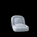 Triple Fold Down Sofa Bed,BLUE W244P196091