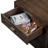 Wood Nightstand End Side Table with 3 Drawer for Living Room, Bedroom 00311955