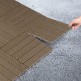 Plastic Interlocking Deck Tiles, 27 Pack, 11.8"x11.8" Waterproof Flooring Tiles for Indoor and 35651296