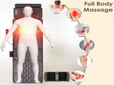 Multi-Functional Full Body Massage Mat with Flannel/PU Leather Surface, Shiatsu Neck Foot Massagers, 88731027