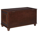 Deep Tobacco Flip Open Storage Cedar Chest B062P153828