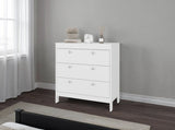 Libby Dresser, 3 Drawers, White B097P480473