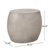 Outdoor LightWeight Concrete Side Table 70885.00