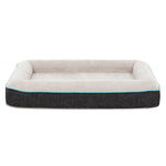 ZUN Pet Calming Large Dog Bed, Soft Memory Foam Floor Bed for Dog/Cat Sleeping, Waterproof, Washable B011P208178