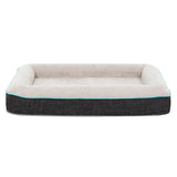 ZUN Pet Calming Large Dog Bed, Soft Memory Foam Floor Bed for Dog/Cat Sleeping, Waterproof, Washable B011P208178